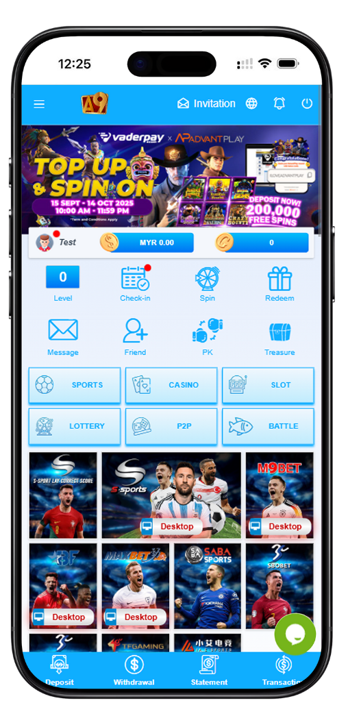 A9PLAY Sign Up