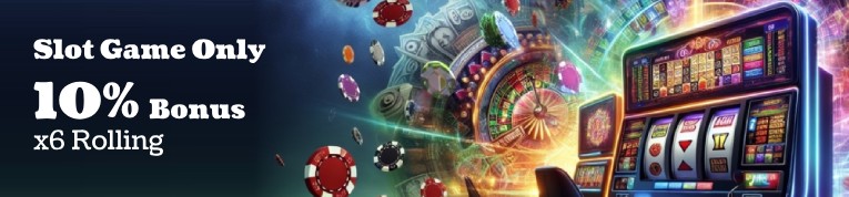 A9PLAY 10% Deposit Bonus Slot Game