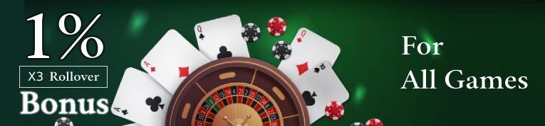 A9PLAY 1% Bonus Package